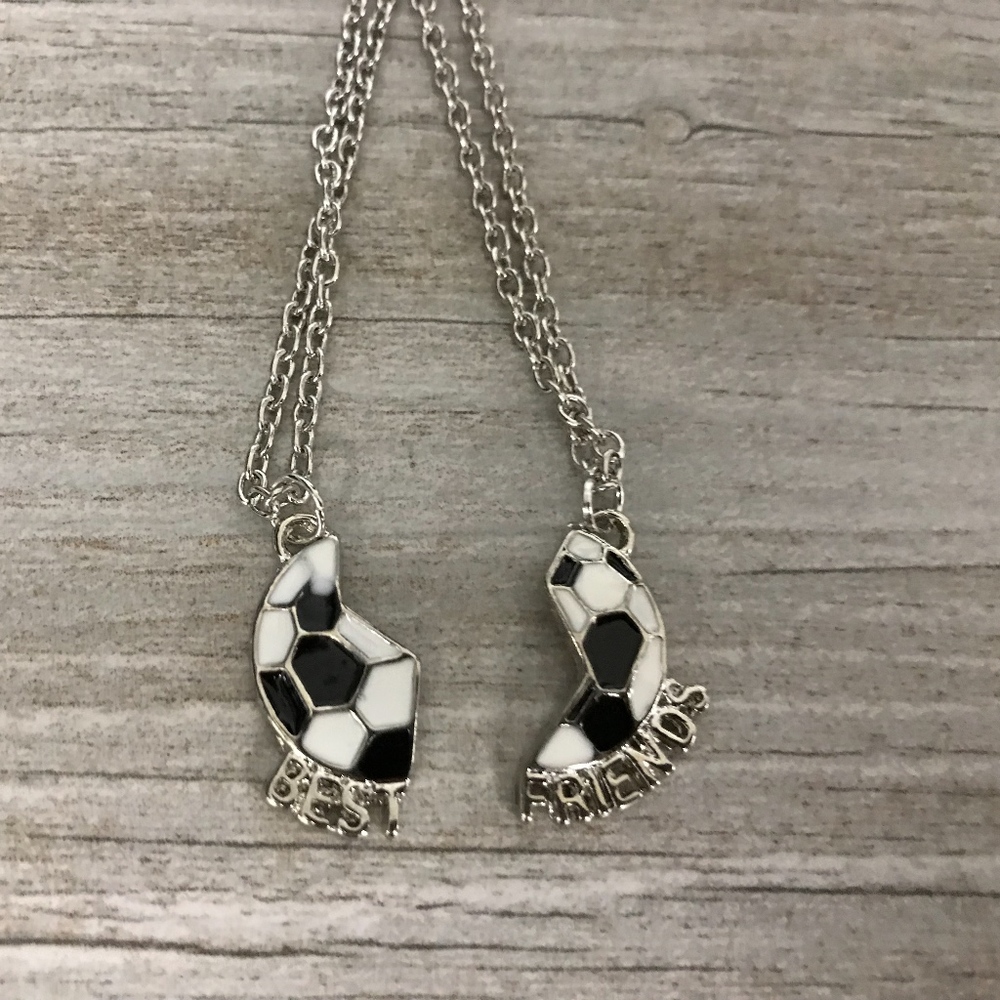 Soccer Best Friend Necklaces